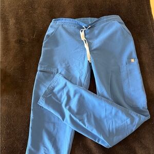 Women’s Figs Yola Blue Scrubs Pants